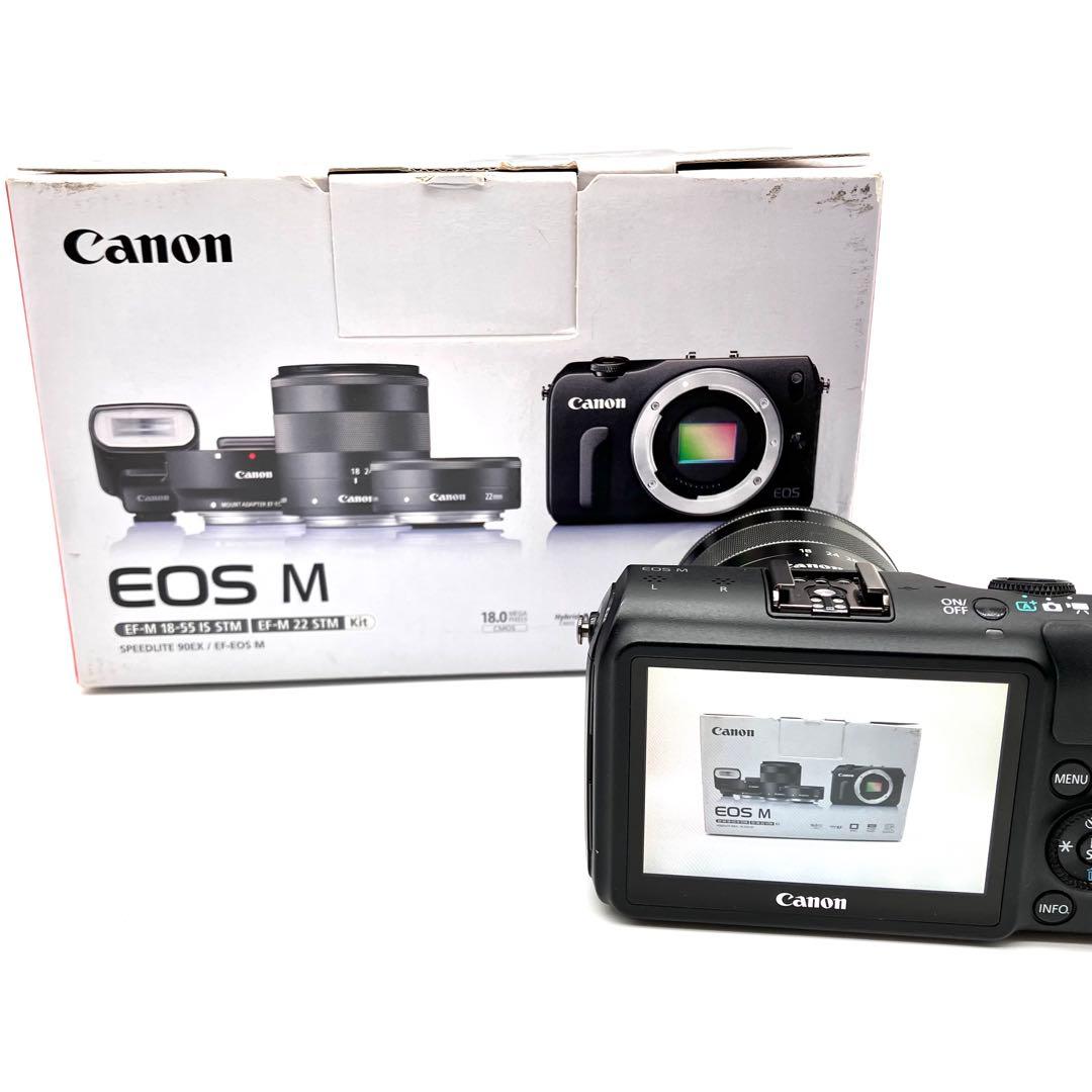 Canon EOS M ブラック　18-55mmSTMレンズキット