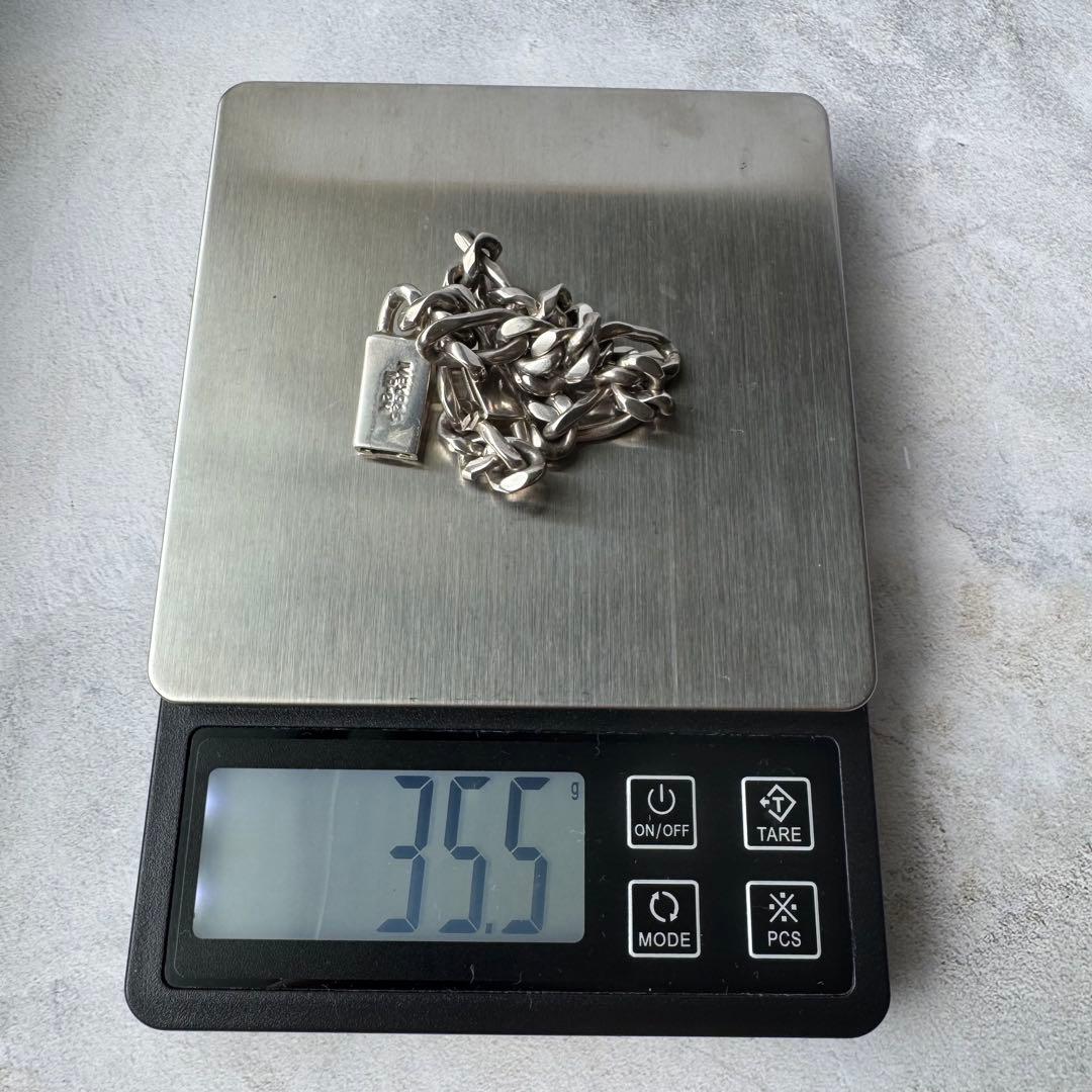 ヴィンテージ フィガロチェーンブレスレット シルバー925 メキシコ製