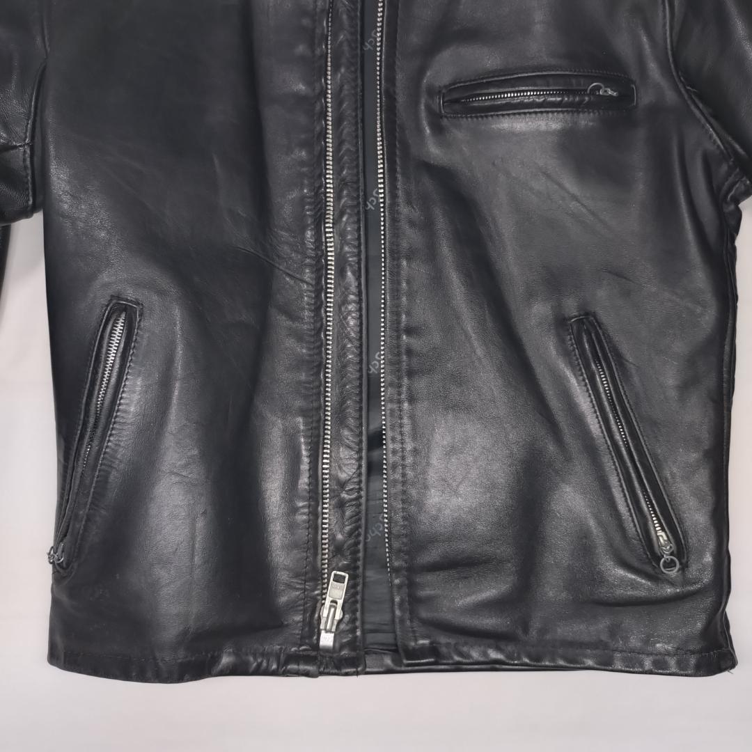 t*o様 Schott 641 シングルライダース オリジナル 擦れ下地露出 3