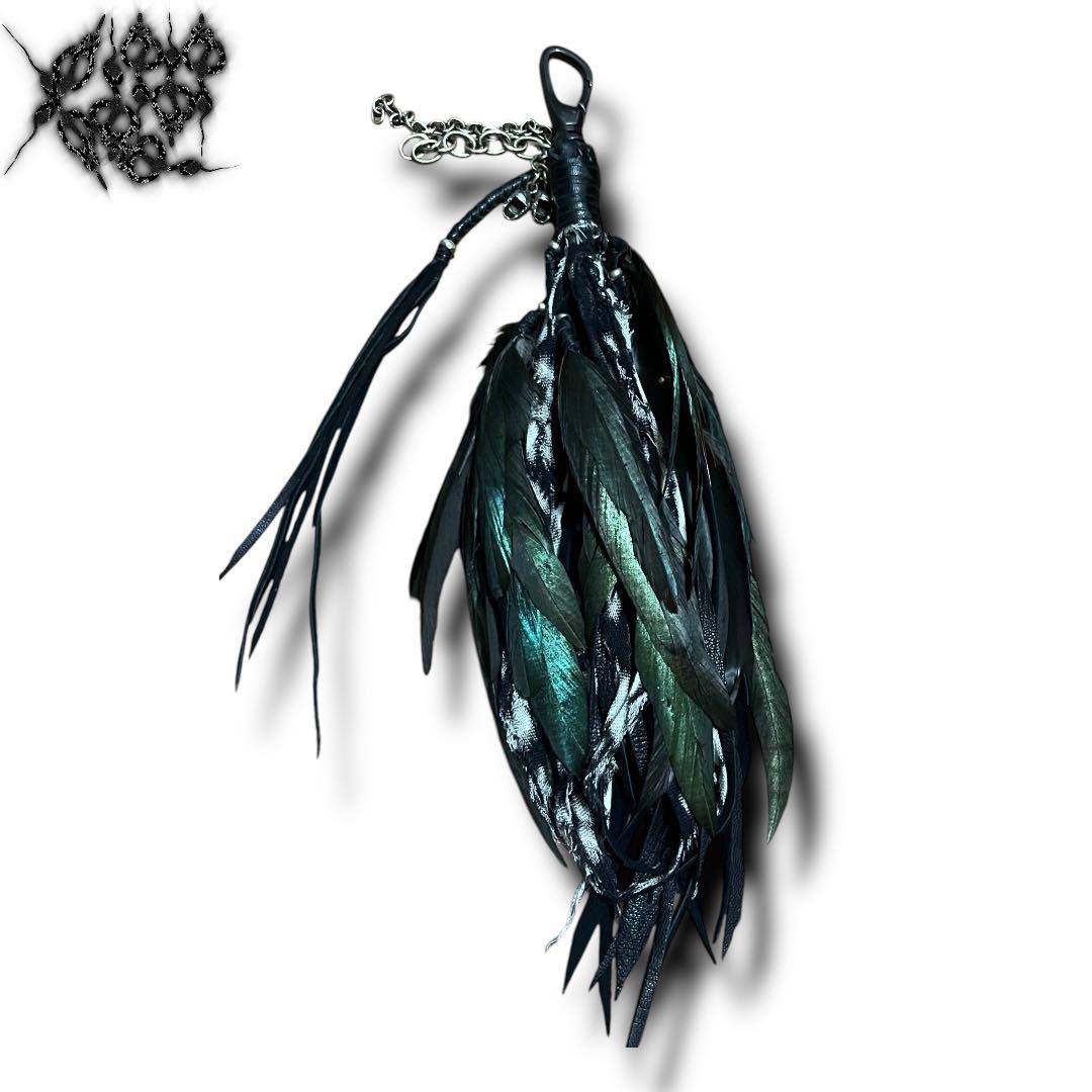 小物 KMRii Feather Skull Chain Hook