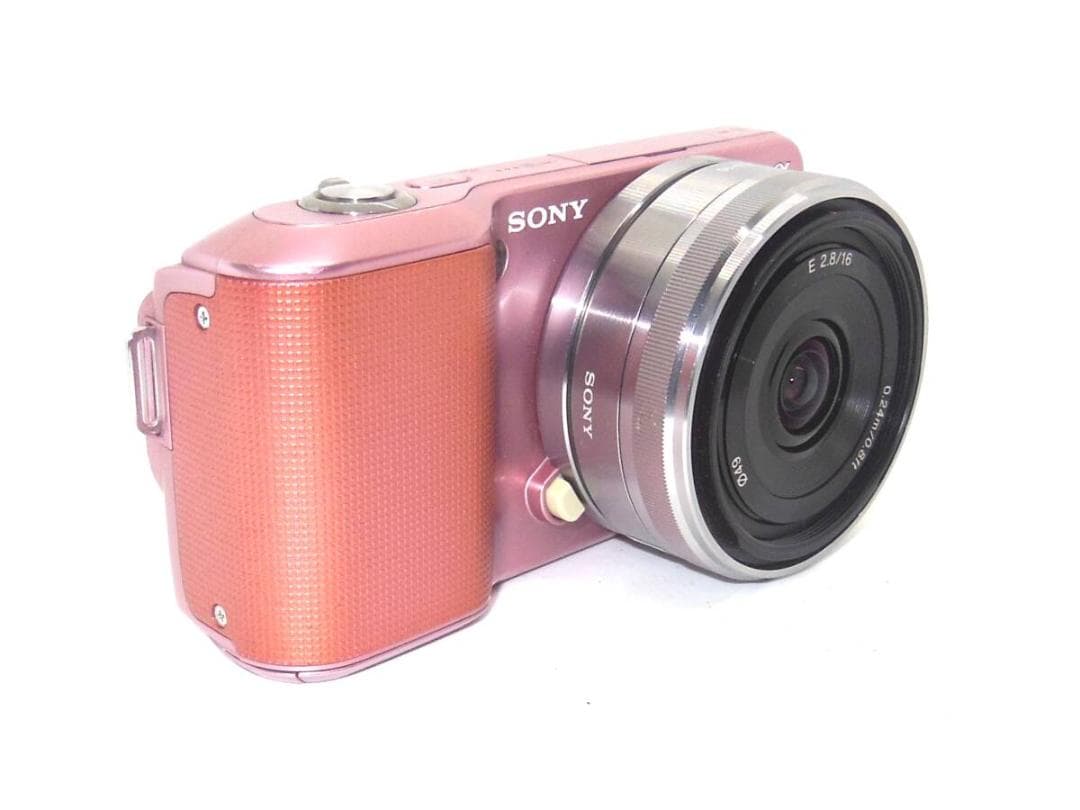 SONY NEX-3 ピンク E 16ｍｍ F2.8 SEL16F28