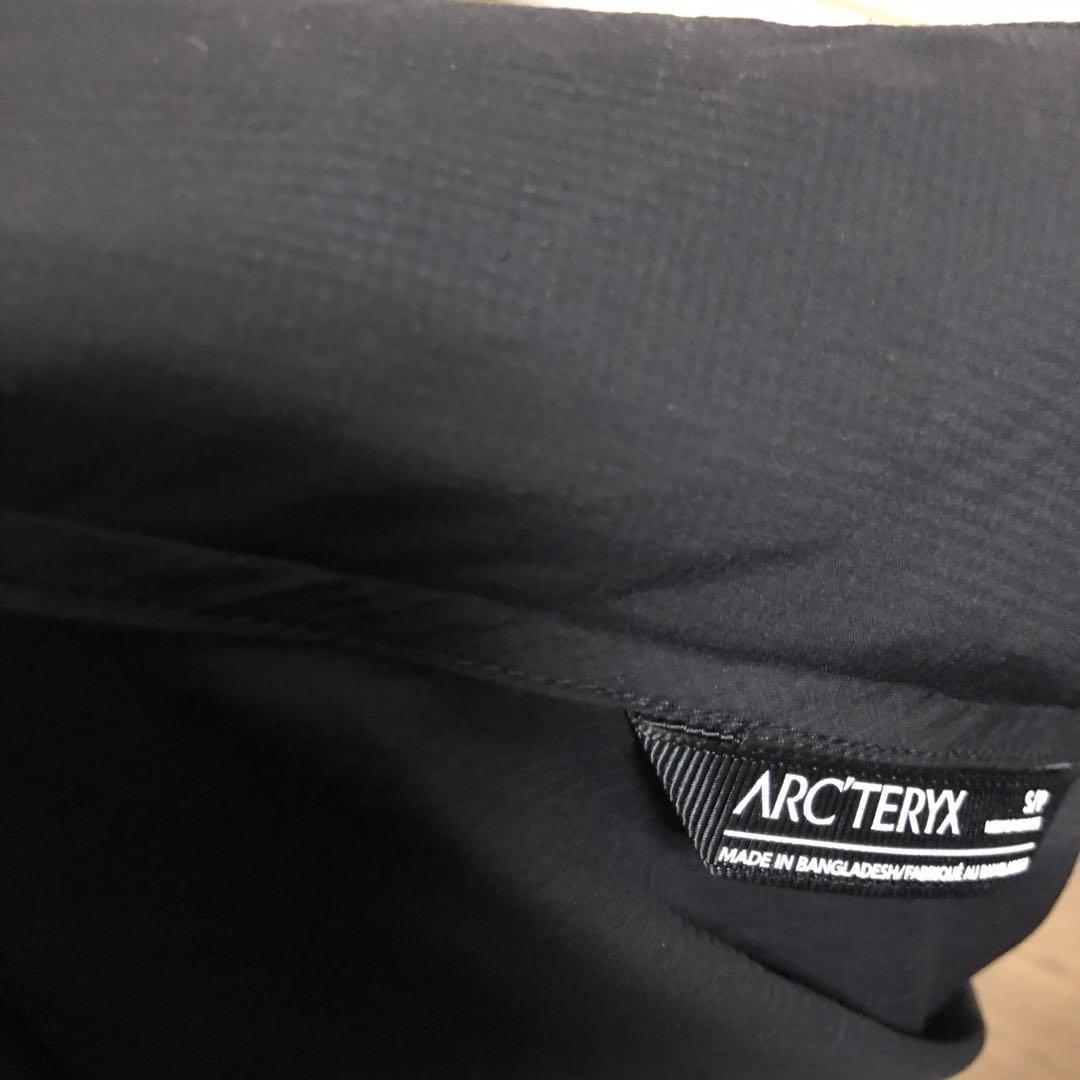 アークテリクス ノディンジャケット nodin jacket ブラック S