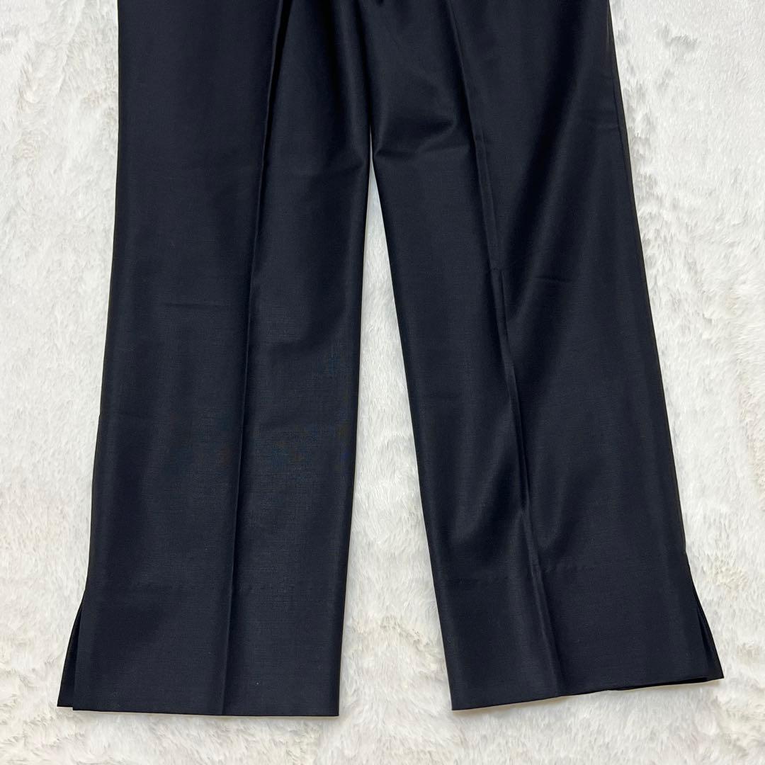 極美品 セオリー パンツスーツ セットアップ シングル ブラック サイズ2