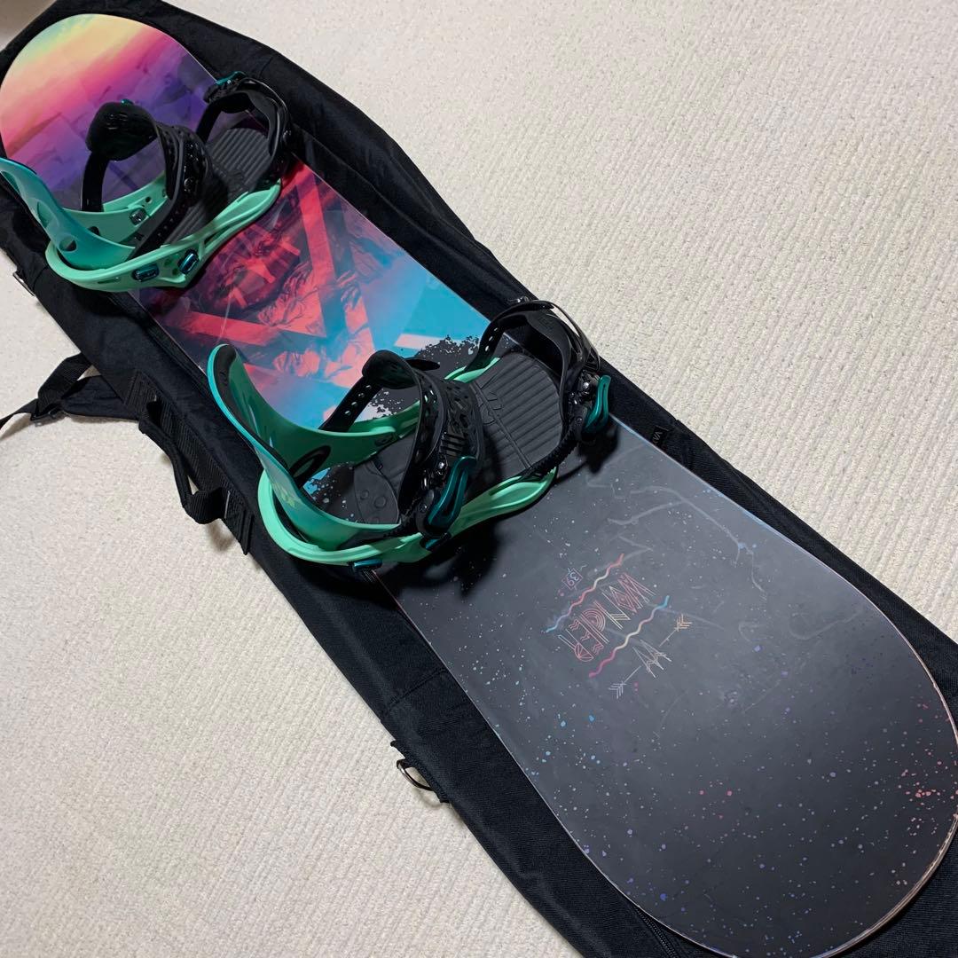 SALOMON WONdER 139 ・ FLUX gu XS セット