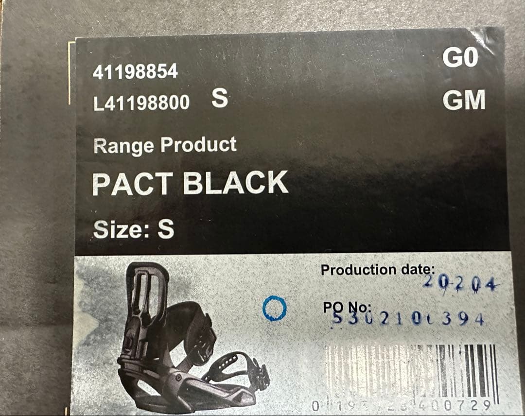 SALOMON PACT パクト 2021 スノーボード ビンディング Sサイズ