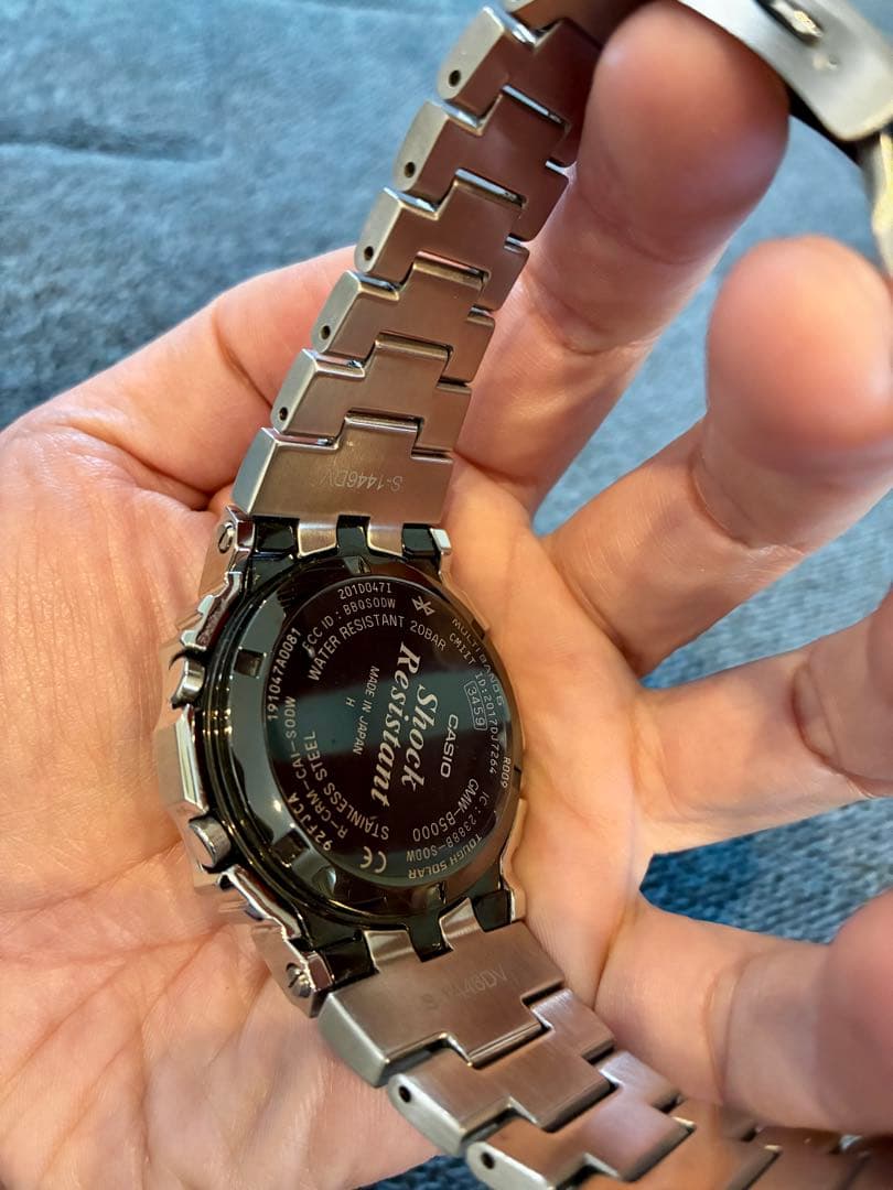 G-SHOCK GMW-B5000D-1JF フルメタル　Bluetooth