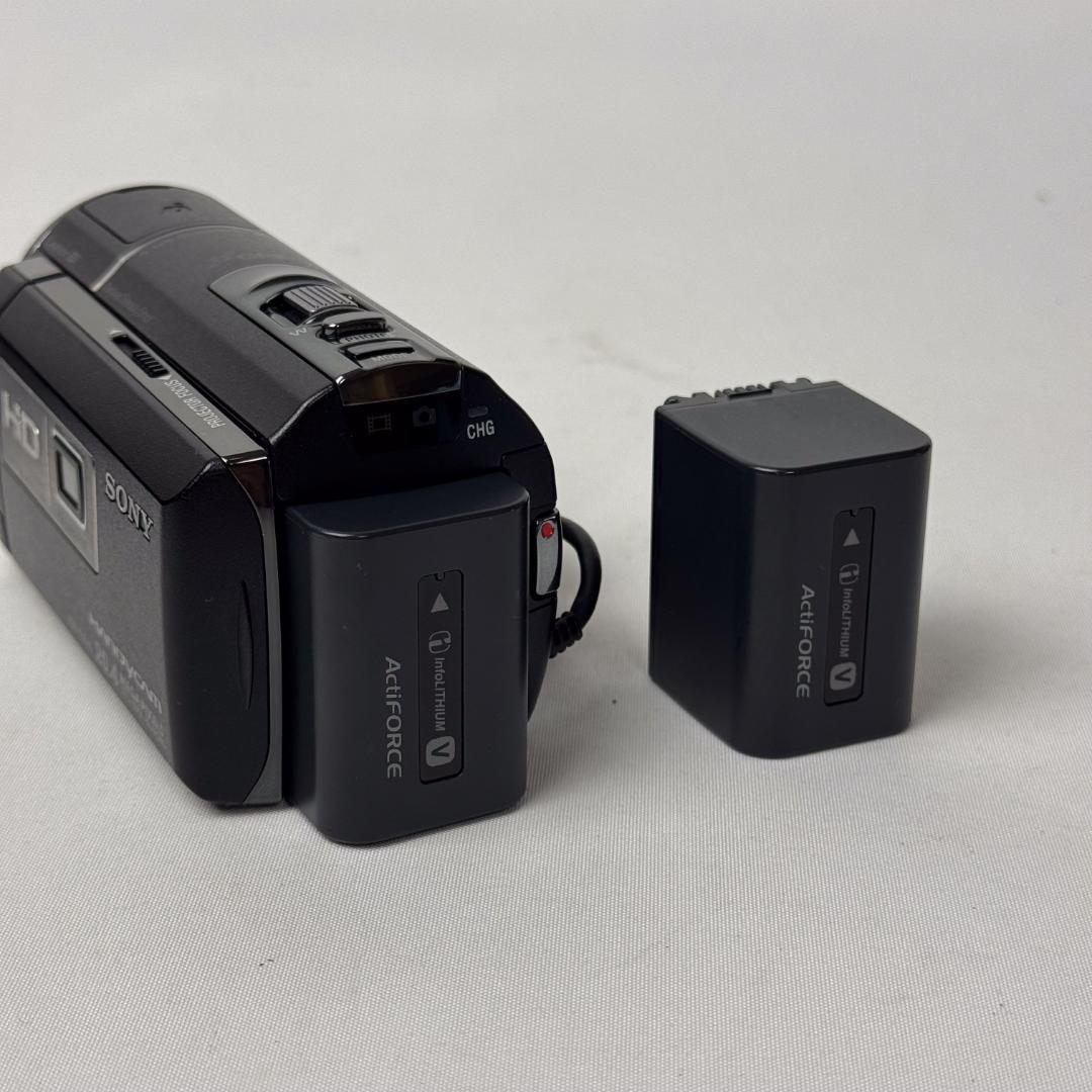 【美品 】SONY HDビデオカメラ HDR-PJ590 バッテリー2個付