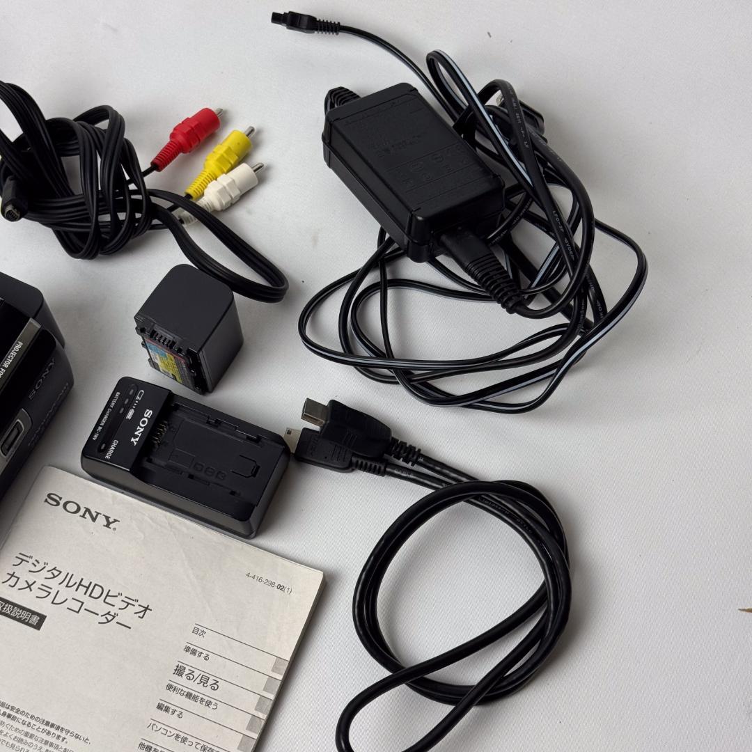 【美品 】SONY HDビデオカメラ HDR-PJ590 バッテリー2個付