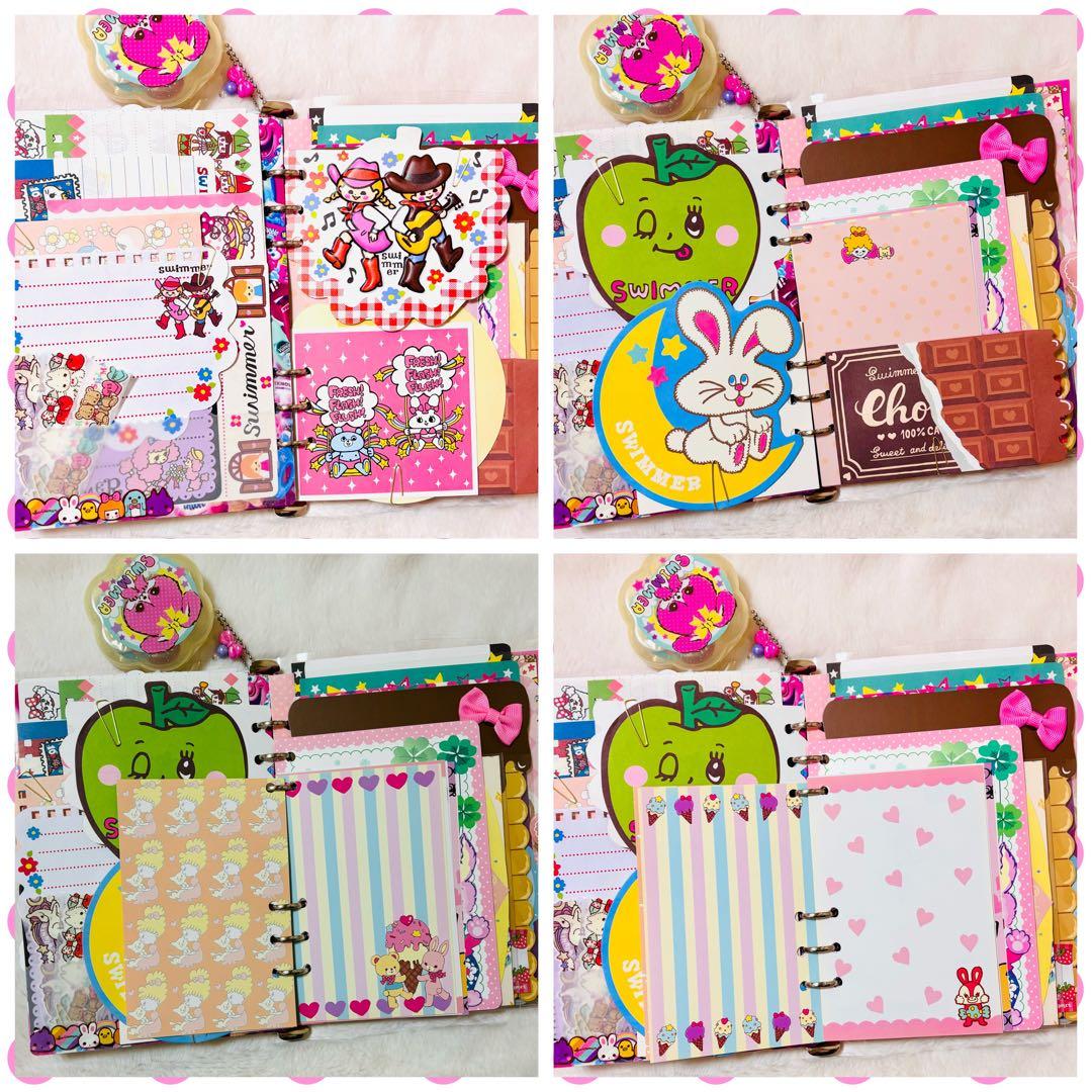 おすそ分けファイル　A5バインダー　【特別大容量　限定1点】　スイマーのみ