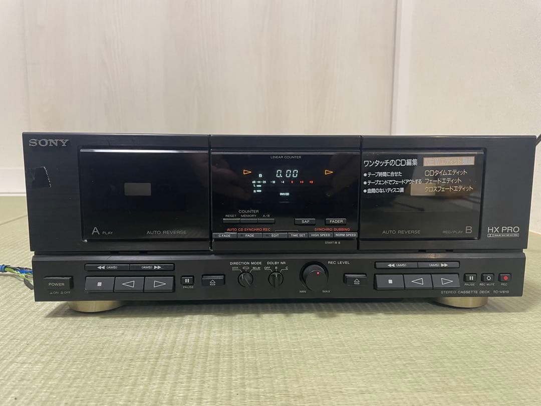 よし　SONY リバティ LBT-V810　カセットデッキのみ