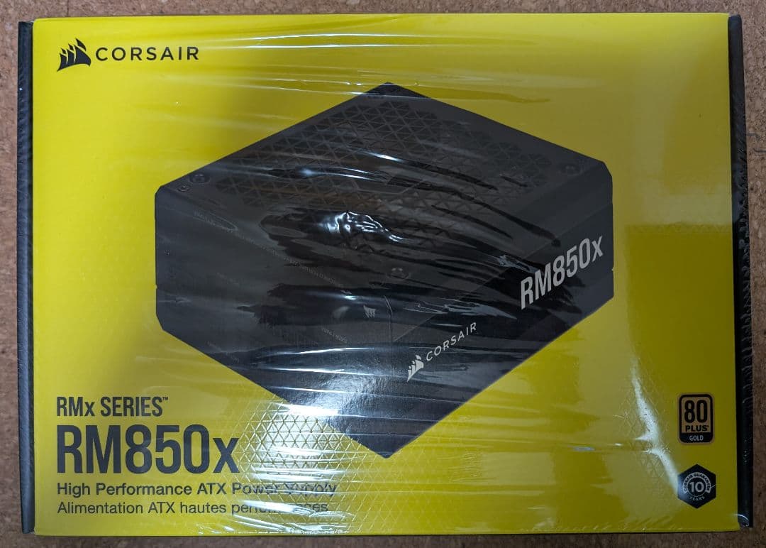 [新品未使用] Corsair RM850x 2021