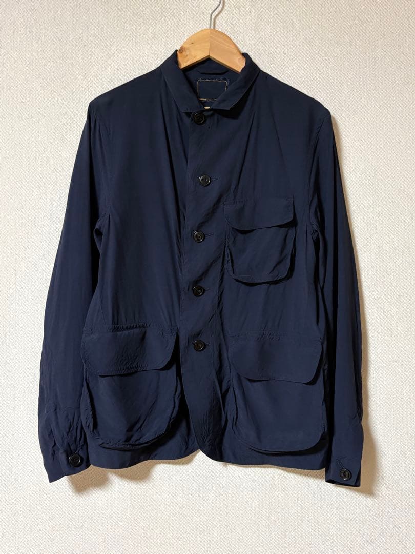 45R レーヨンダンプのシャツジャケット　【価格44,000円】
