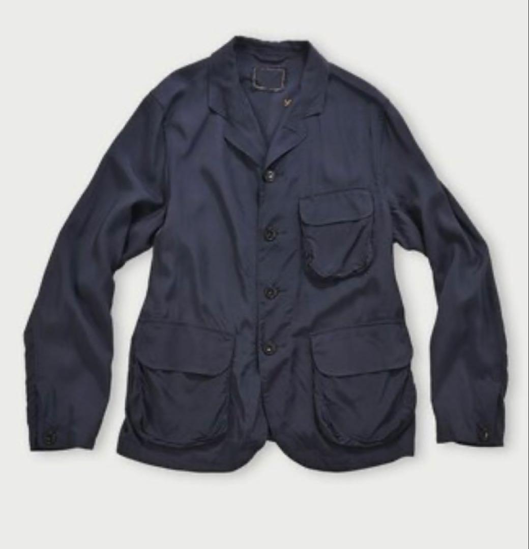 45R レーヨンダンプのシャツジャケット　【価格44,000円】