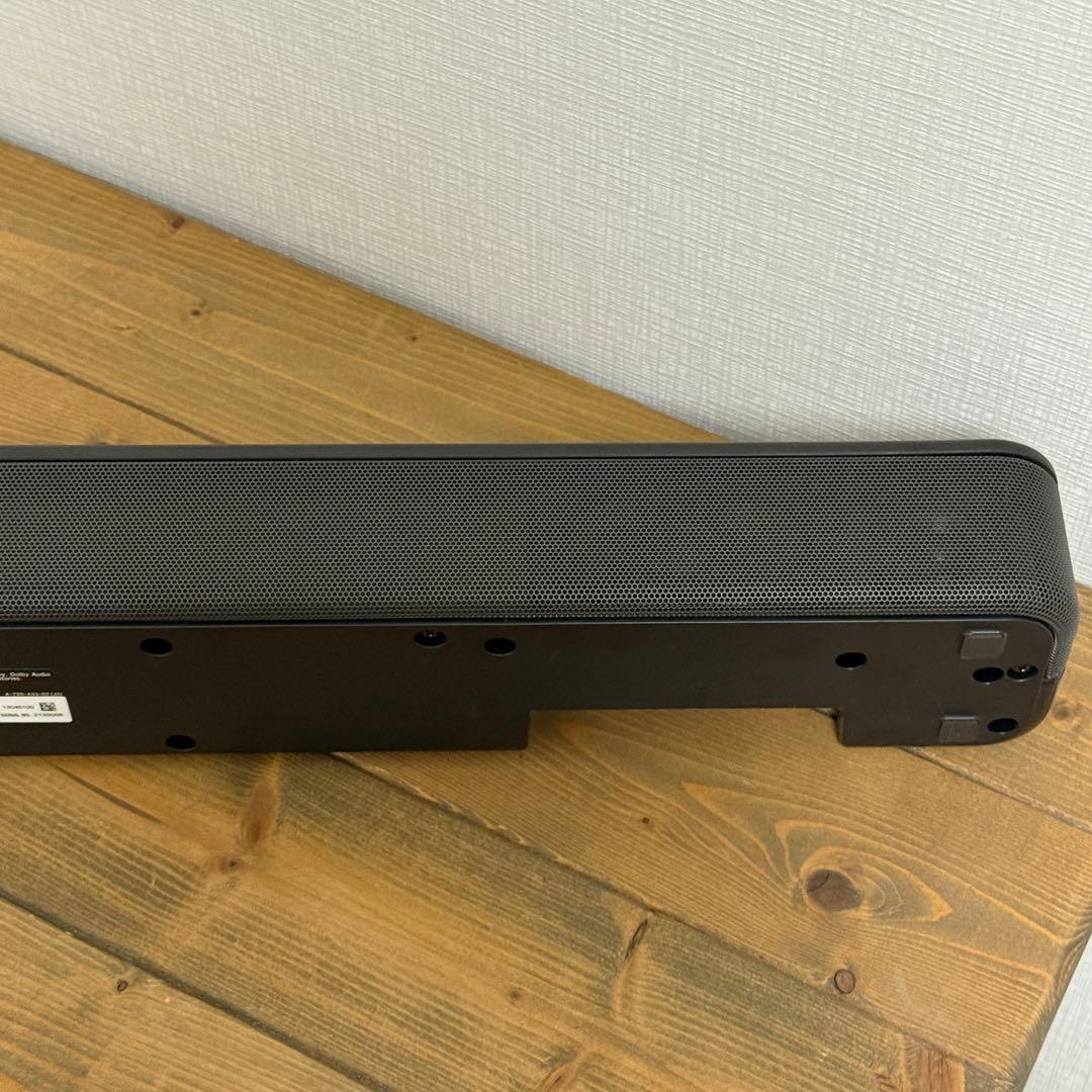 【美品】SONY ソニー 2022年製 サウンドバー HT-S100F ブラック