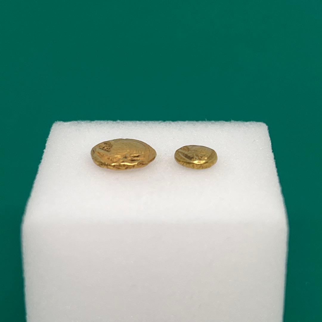 ファナム金貨（2ファナム）0.74ｇ 、ファナム金貨 035g No.2095