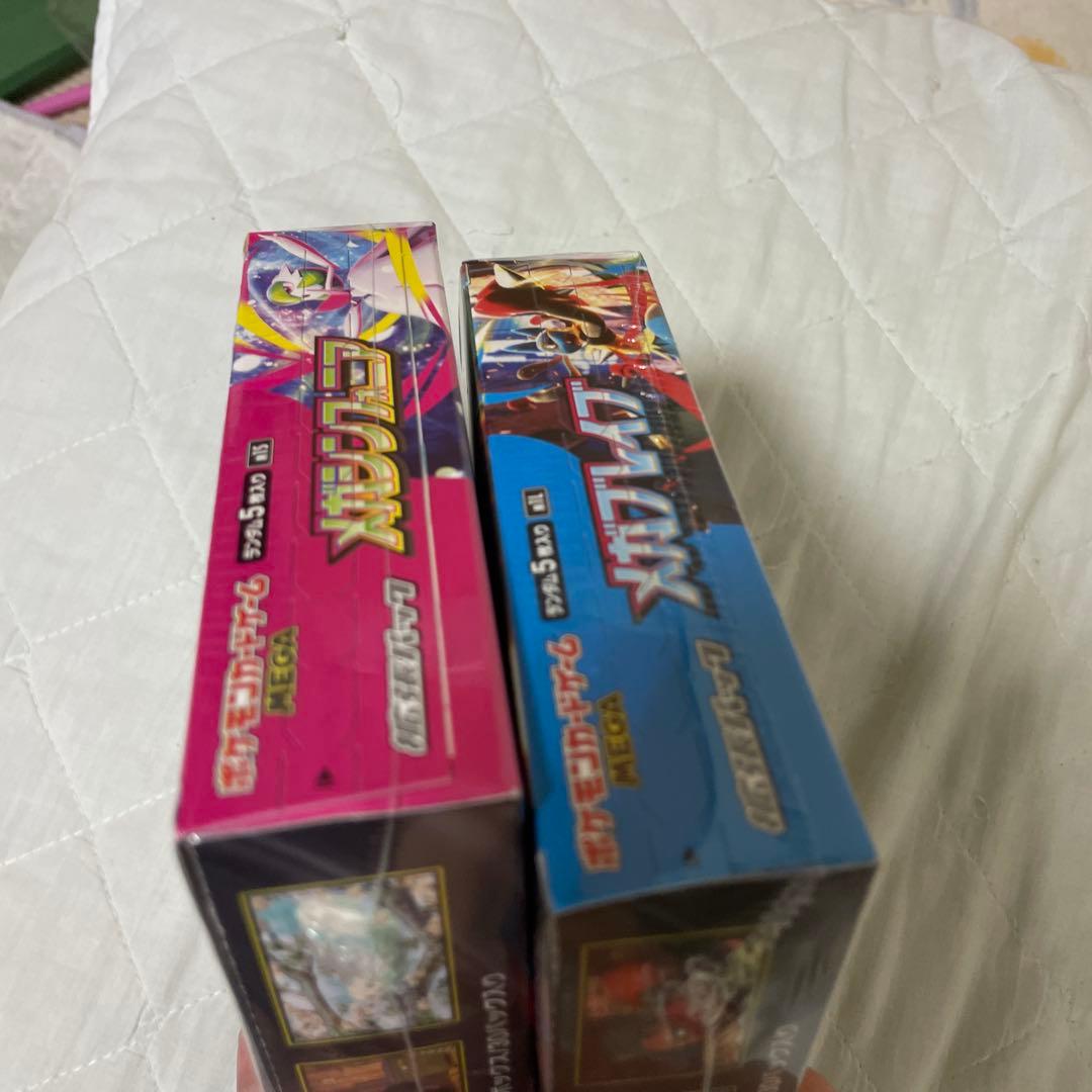 新品 ポケモンカード メガシンフォニア メガブレイブ 各1BOX シュリンク付き