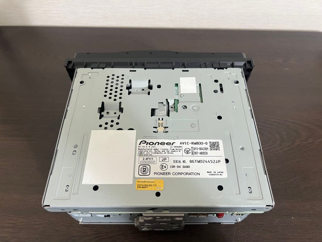 カロッジェリア カーナビ AVIC-RW800 地図データ2016年 動作確認済