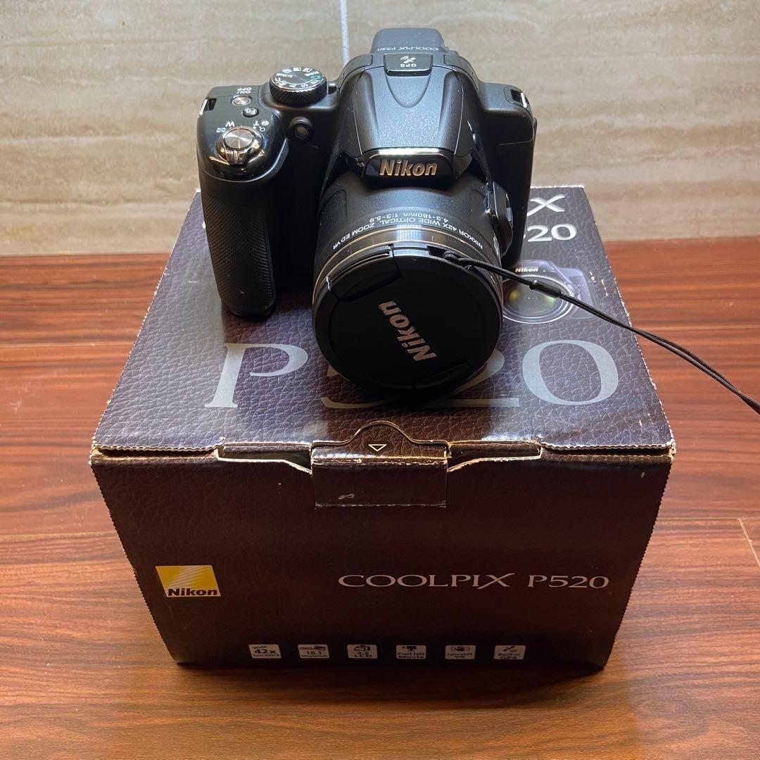 Nikon coolpix P520 ブラック デジカメ 2730