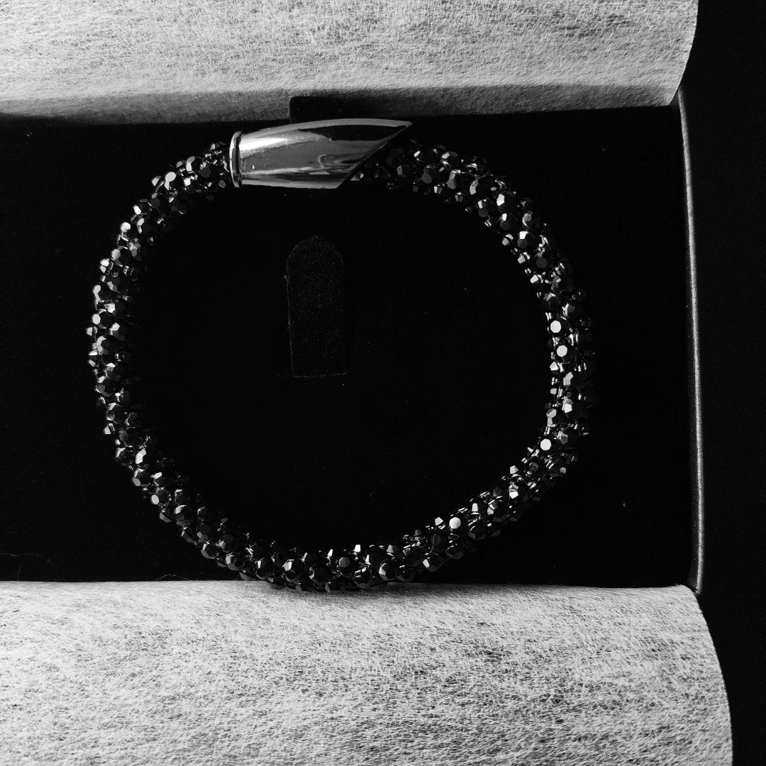 希少色【未使用】VARTIX#LUVブレスレットジェットブラック