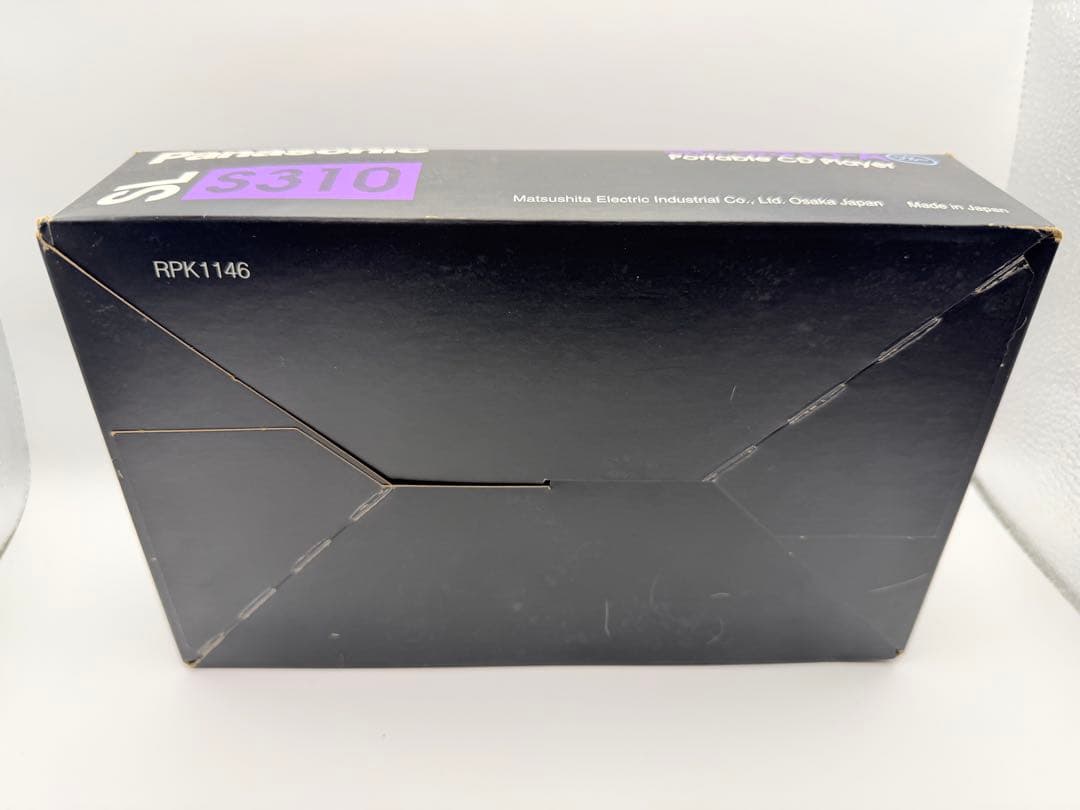 Panasonic ポータブルCDプレーヤー SL-S310-A ブルー（美品）