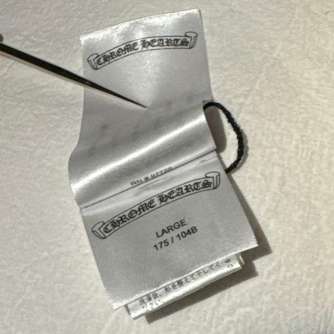 クロムハーツ タンクトップ リブ ホースシュー 黒 ブラック