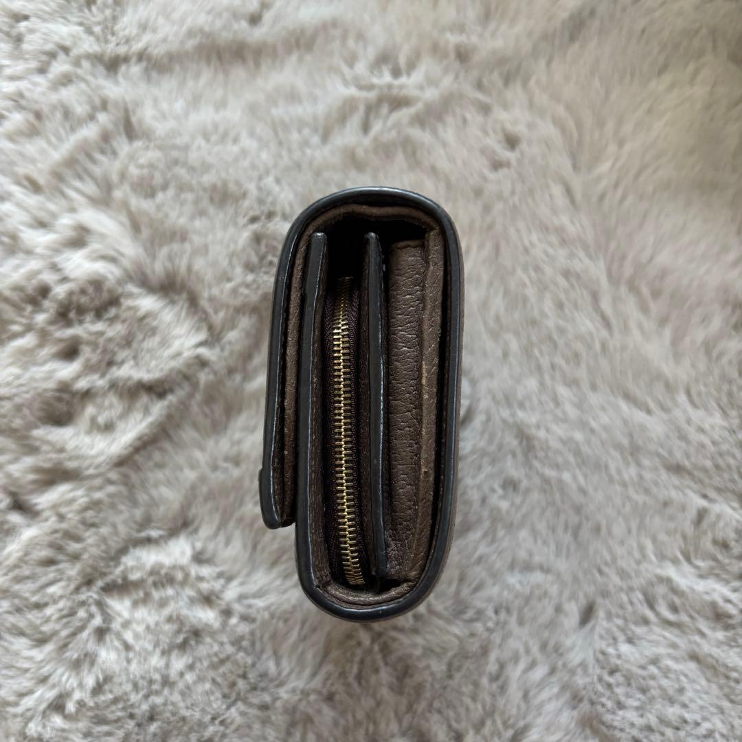 GUCCI GGキャンバス 二つ折り財布