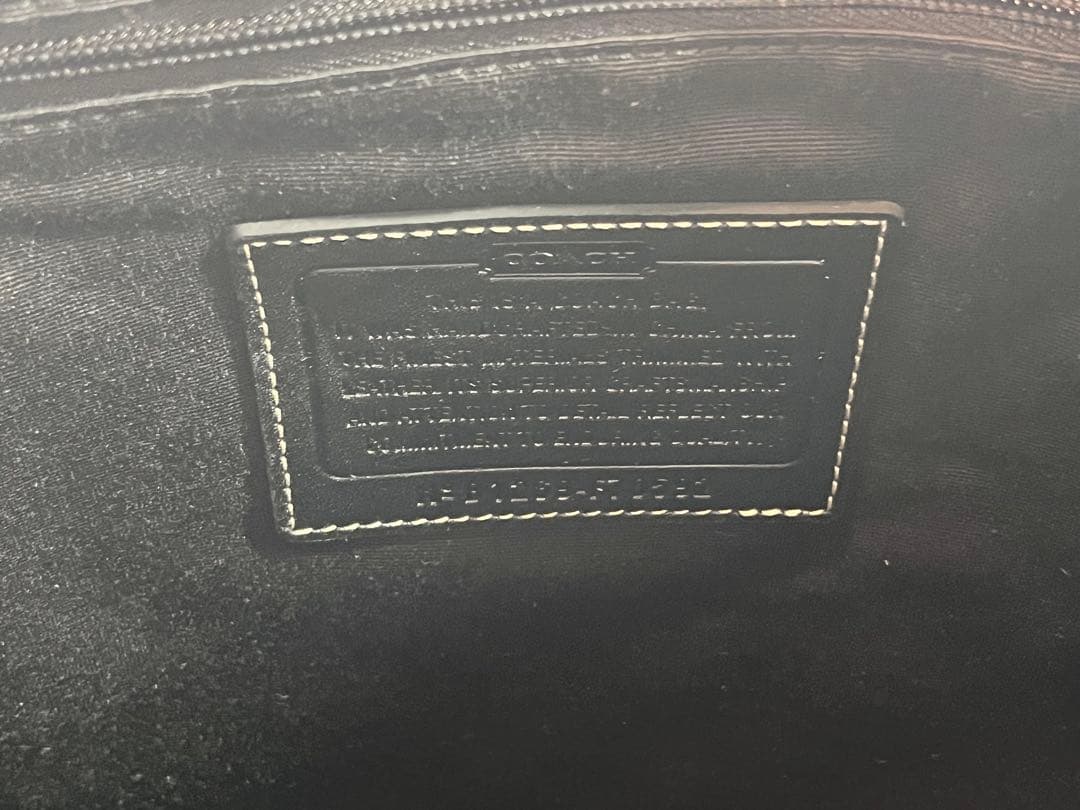 ⑤ COACH ビジネスバッグ 2way シグネチャー　ハンドバッグ　【043】
