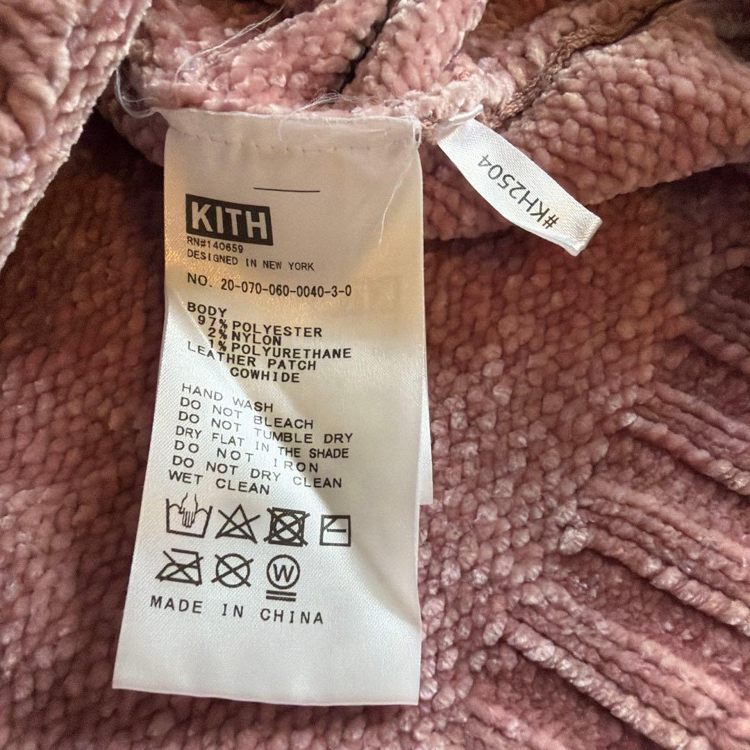 ゆ*め様 Kith Hayes Chenille Hoodie フーディ US-