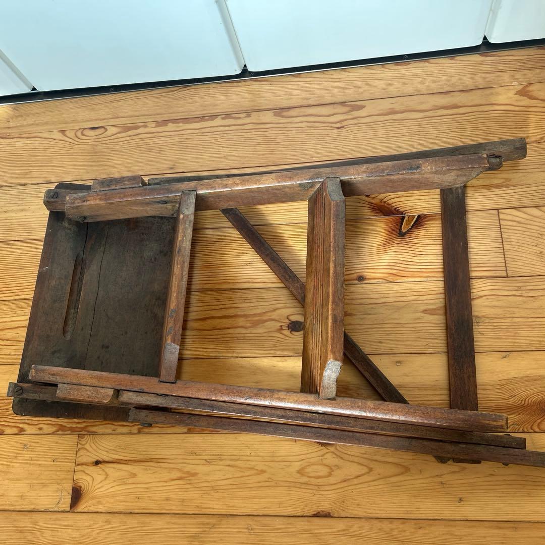 アンティーク　ステップラダー