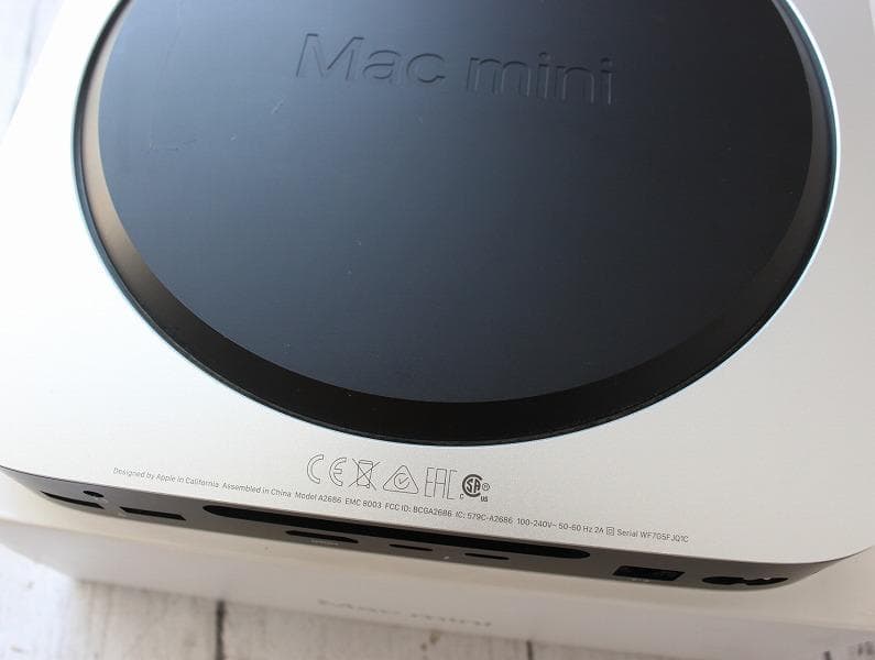ミニPC Apple Mac mini M2/8gb SSD MMFK3J/A A2686