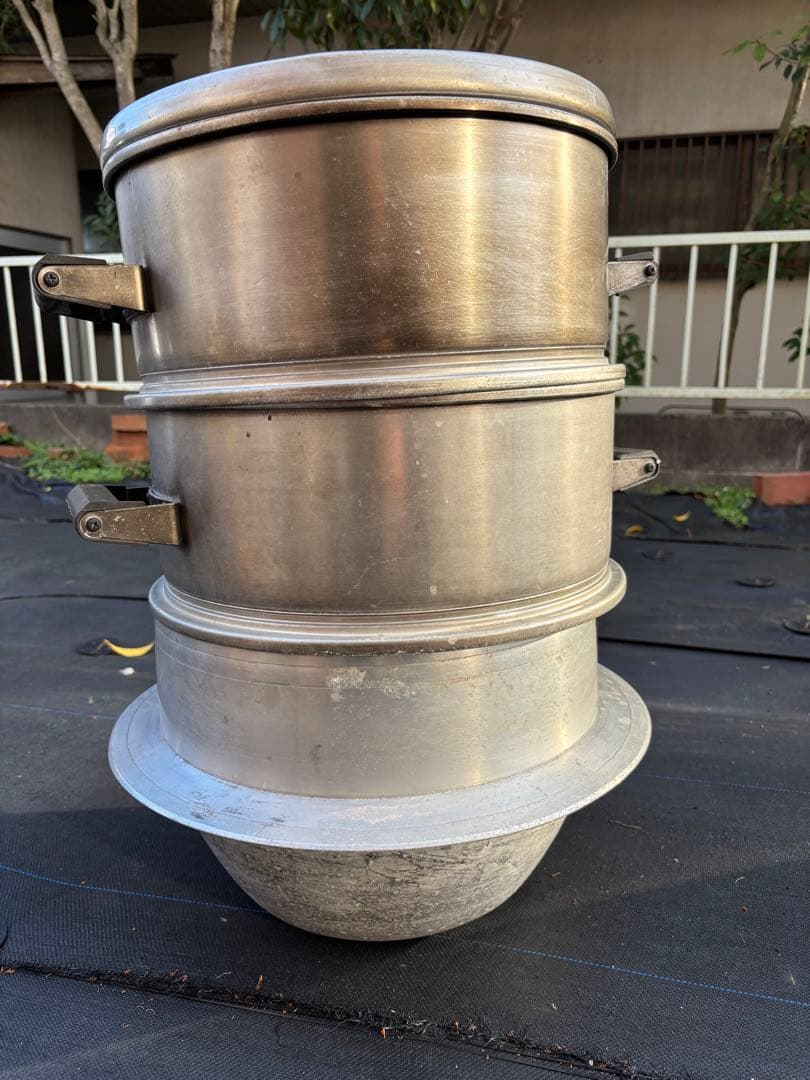 蒸し器・アルミ釜