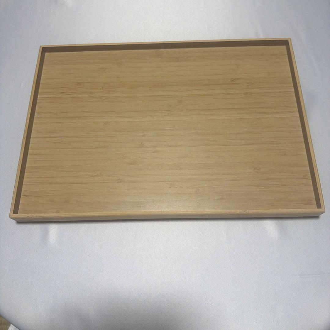 無印良品 木製角形トレー ナチュラル 8枚セット