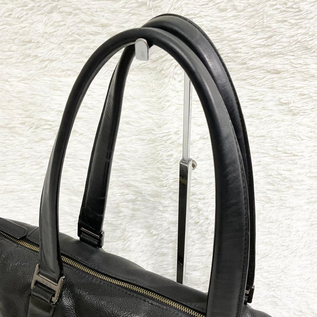 【希少品✨】トゥミ　トートバッグ　ビジネスバッグ　ビーコンヒル　オールレザー　黒