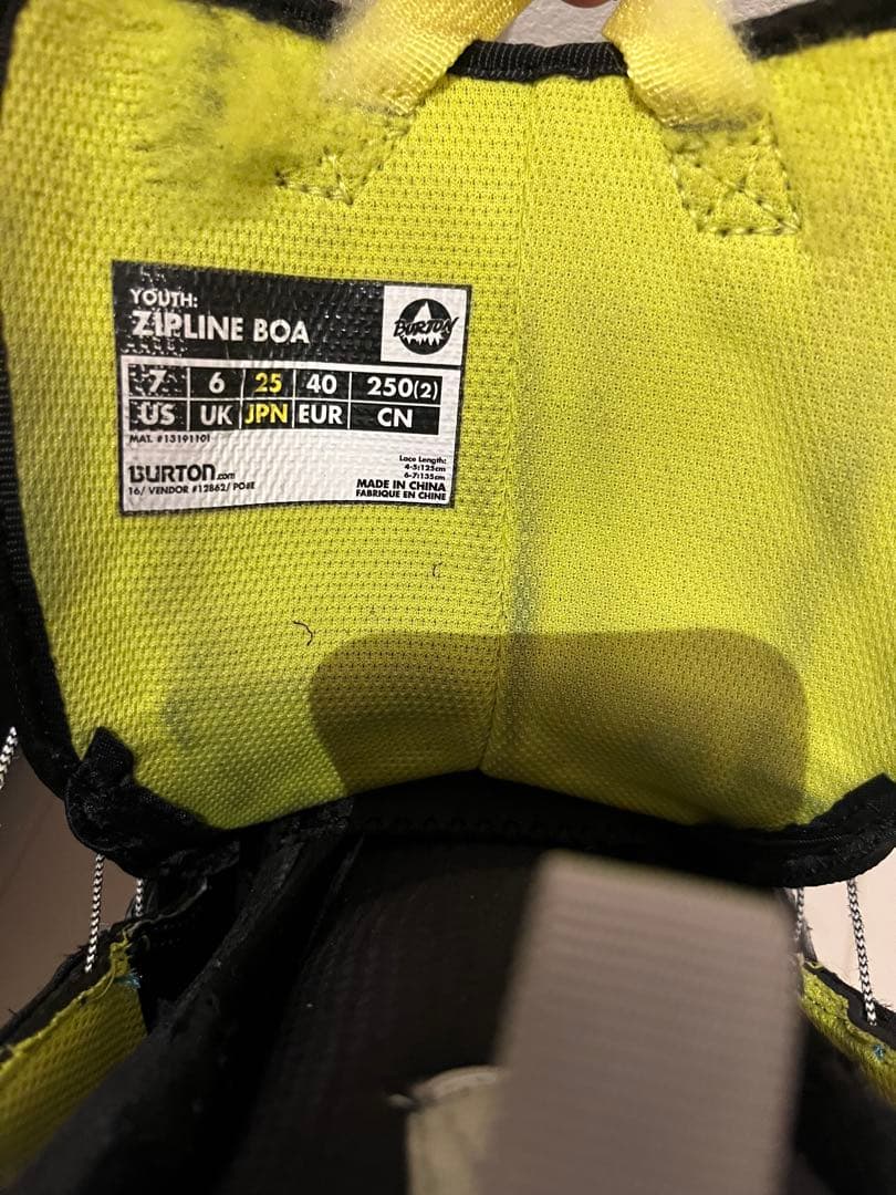 バートンスノーボードブーツ 25cm