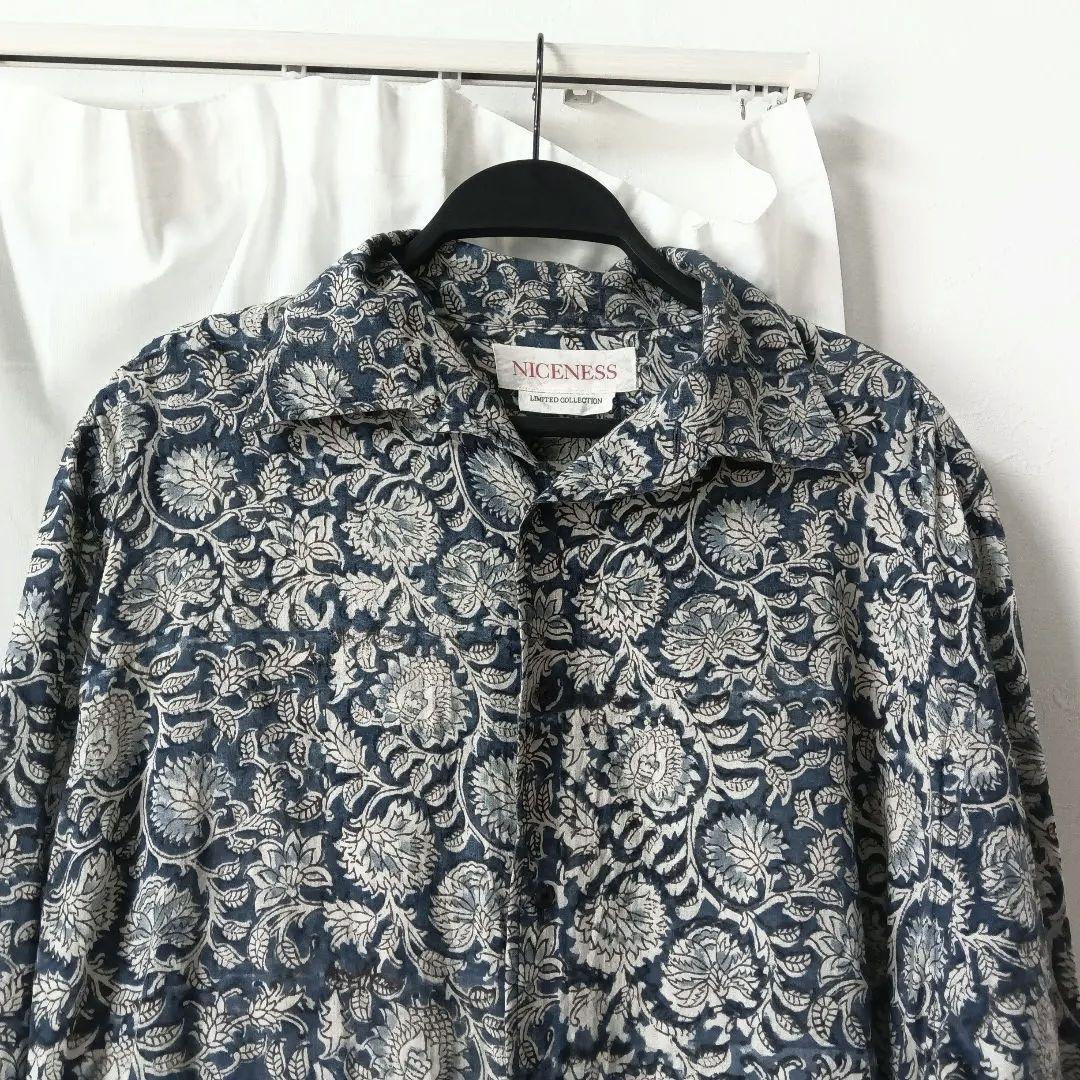 niceness 22ss lee 柄シャツ namikazu