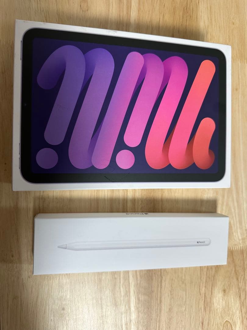 iPad mini (第6世代) セルラーパープル + Apple Pencil