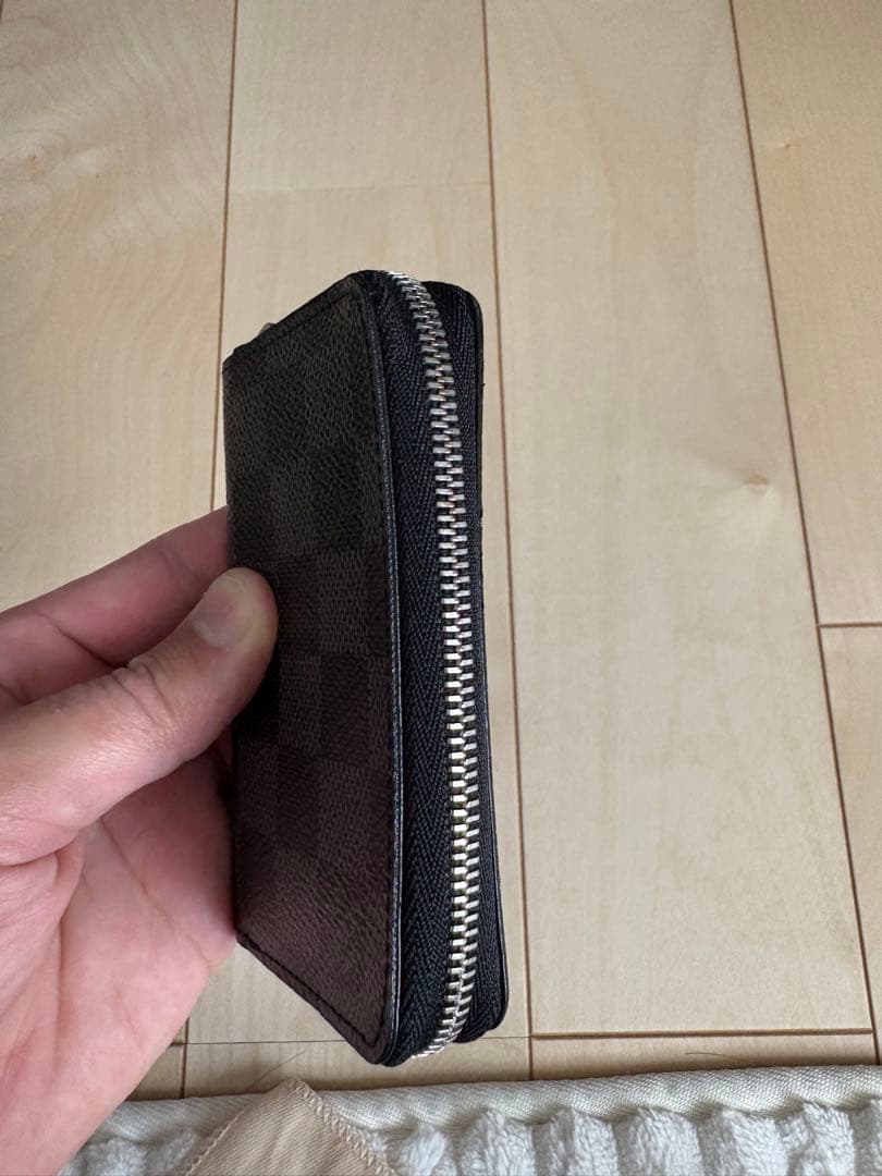 Louis Vuitton ダミエ ケース 黒 レザー 専用