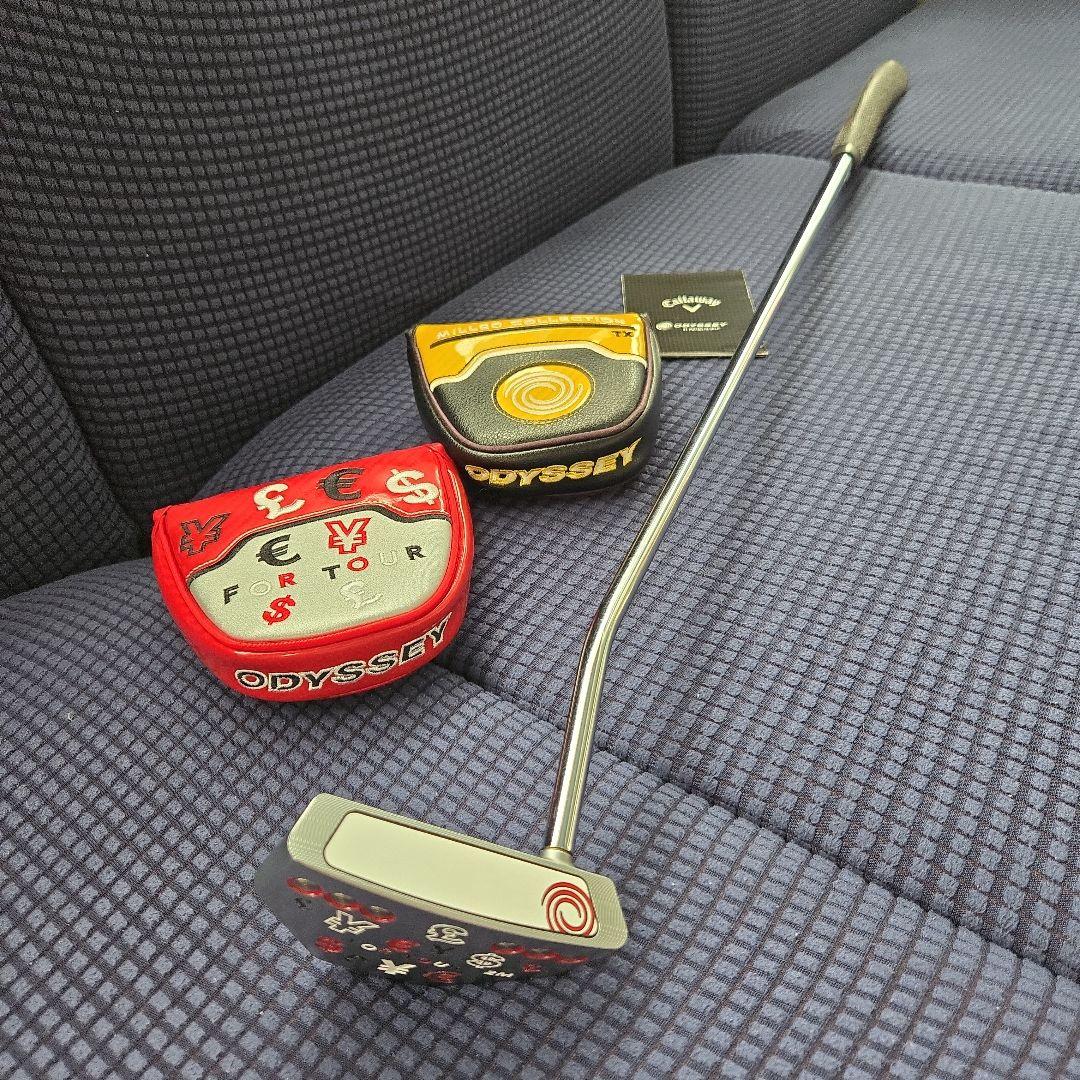 【お値下げ】ODYSSEY ゴルフパター 限定モデル ヘッドカバー付き