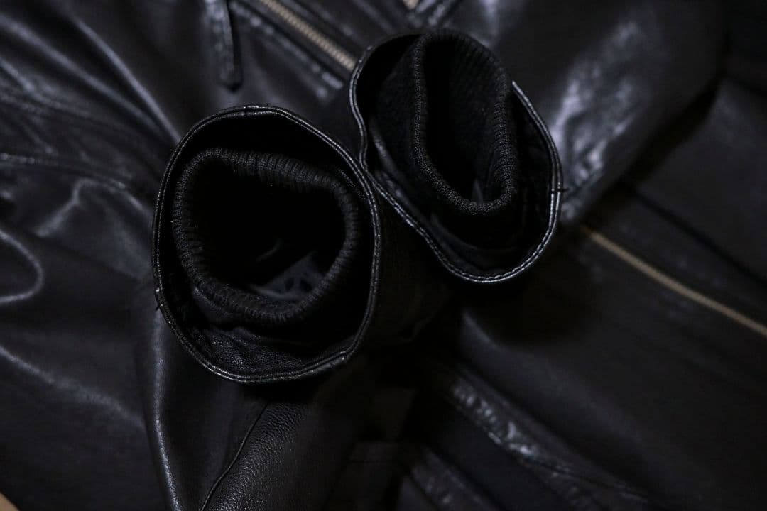 ジャケット・アウター Single Riders Goatskin as 70s