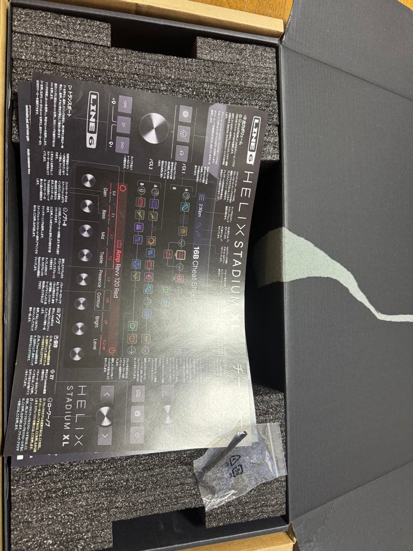 運動神経型様用LINE6 HELIX stadium XL ギターエフェクター