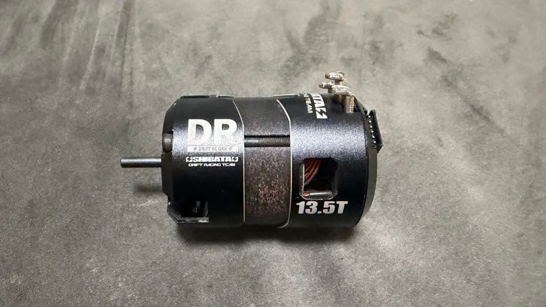 SHIBATA シバタ　DR ブラシレスモーター 13.5T ブラックローター