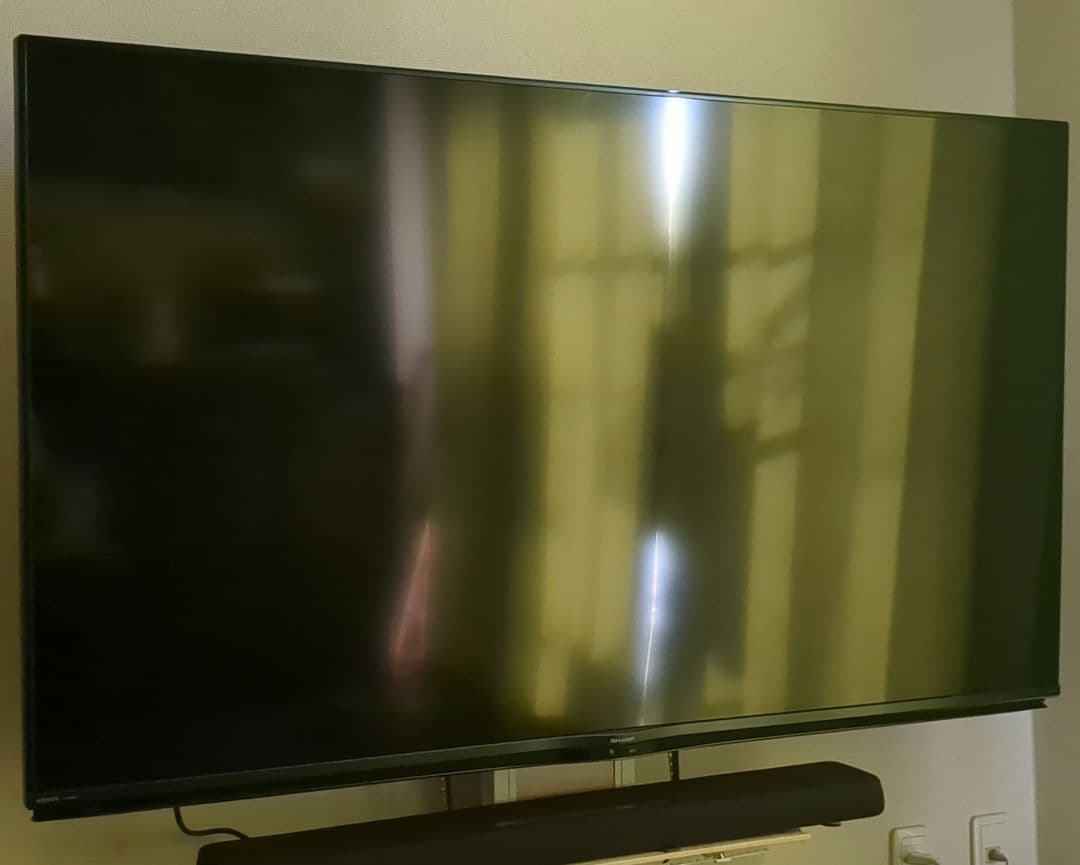 【ジャンク】4T-C60AJ1 60インチ液晶テレビ　2018