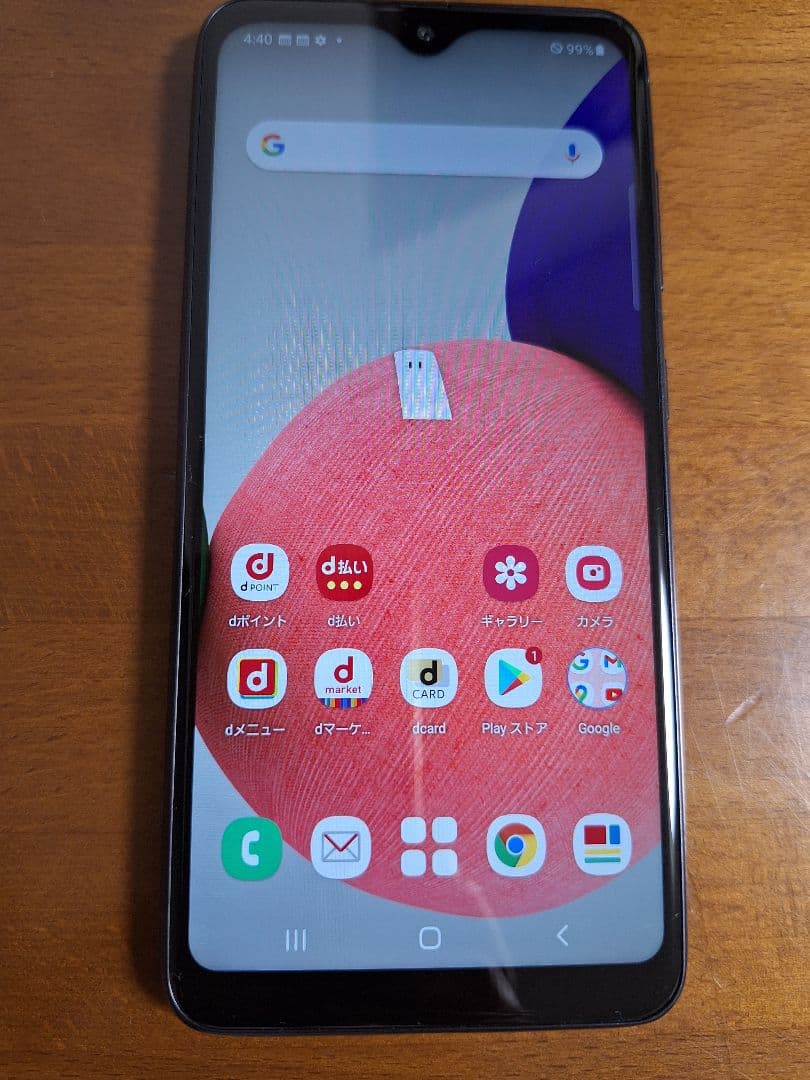 Galaxy A22 5G スマートフォン docomo ケース付き