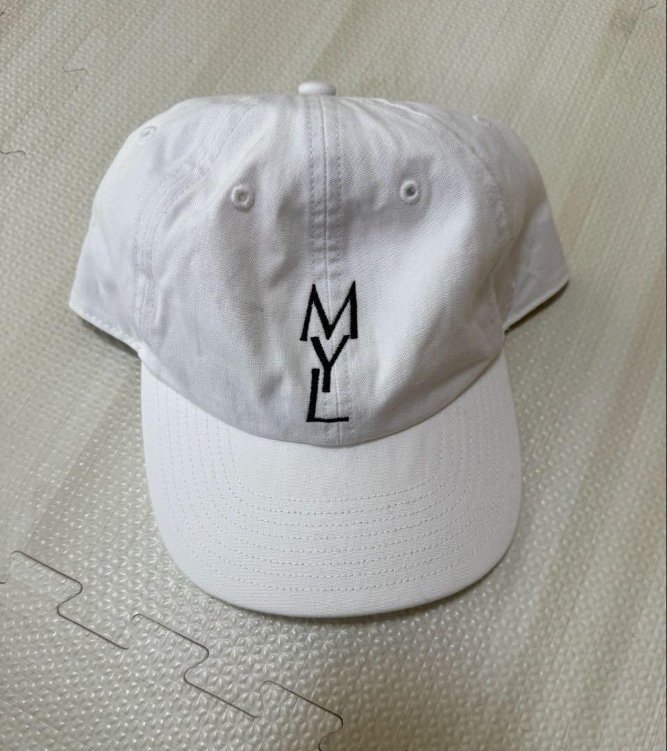 マイラン　キャップ　白
