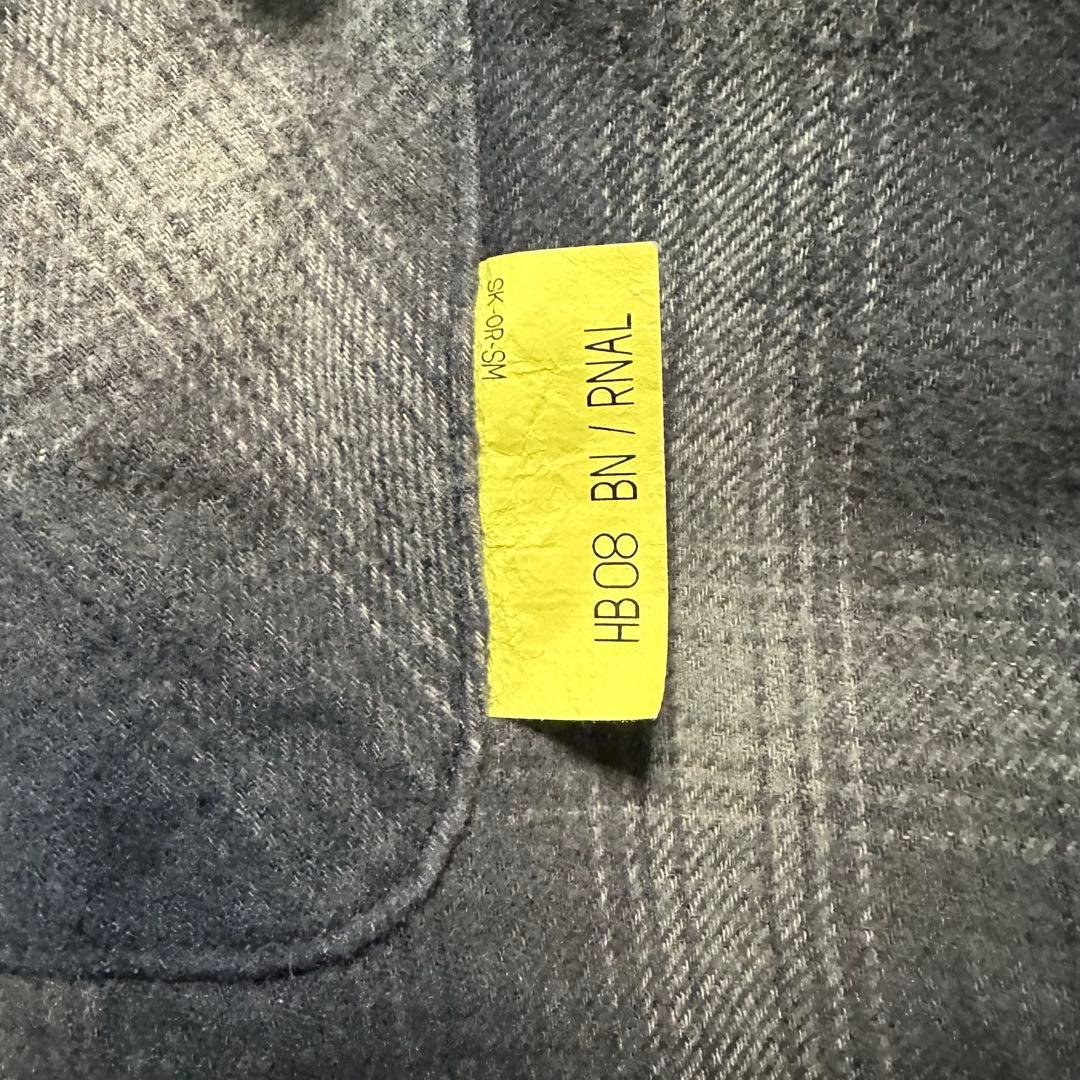 【STUSSY×BIG JOHN 】シャドー オンブレ チェックシャツ L