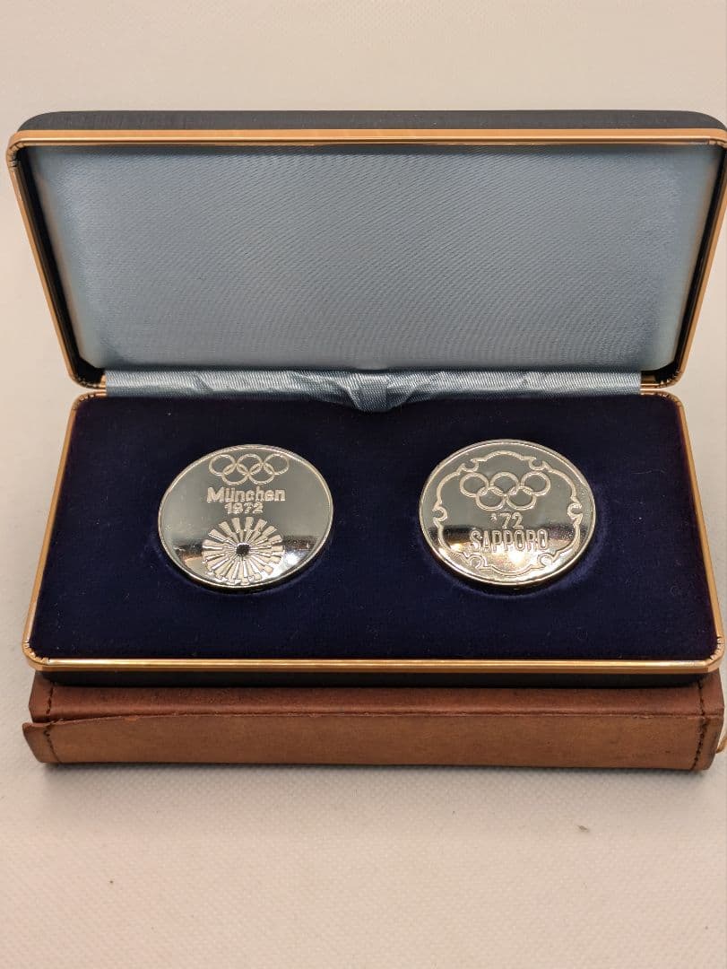 オリンピック記念メダル1972年開催 札幌•ミュンヘン日本メールサービス