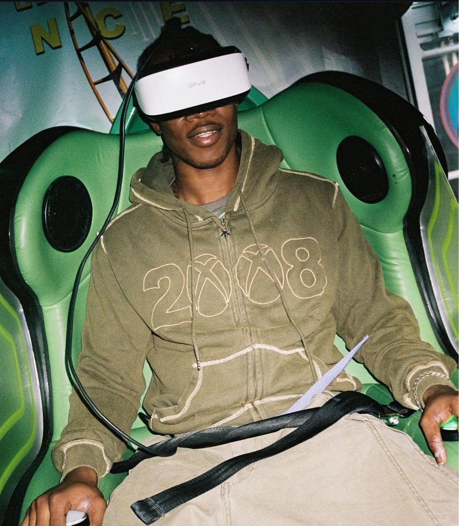 fuckthisindustry パーカー　M オリーブ　初期