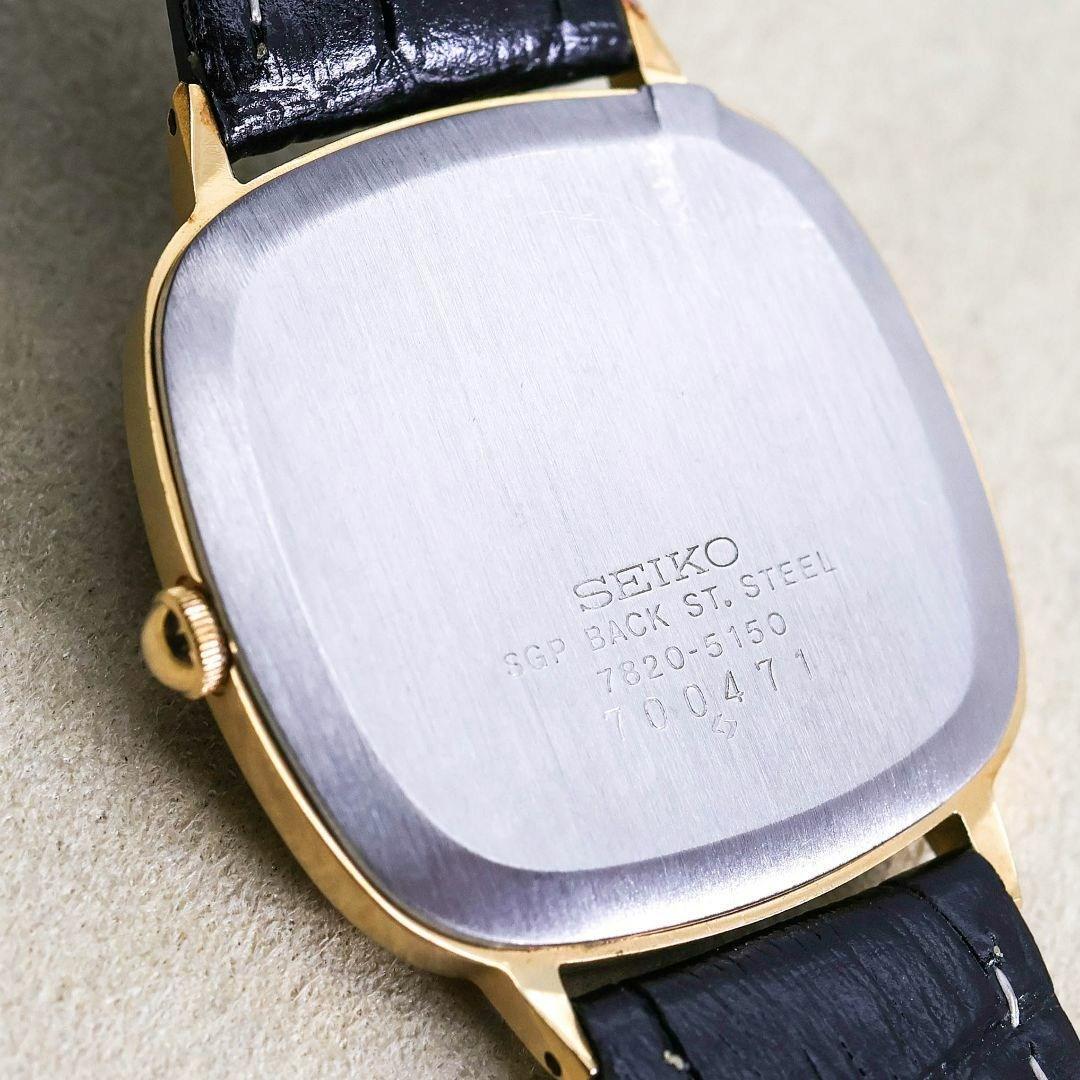 稼働 SEIKO 腕時計 アンティーク 水晶マーク SGP マット 1558