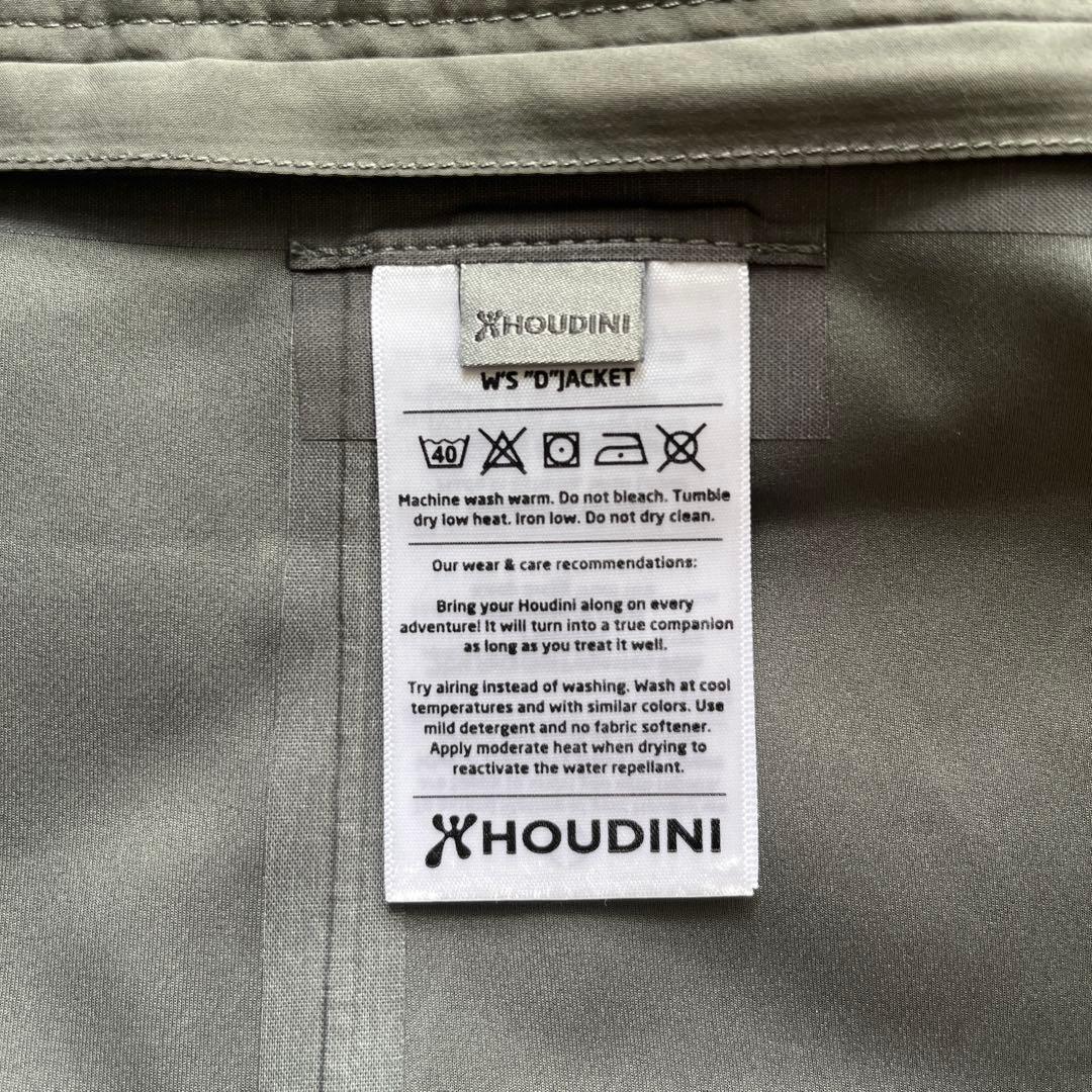 HOUDINI Women’s D Jacket XS Wolf Grey