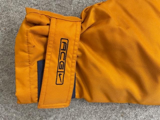 Nike ビンテージ アノラックジャケット オレンジ/ネイビー